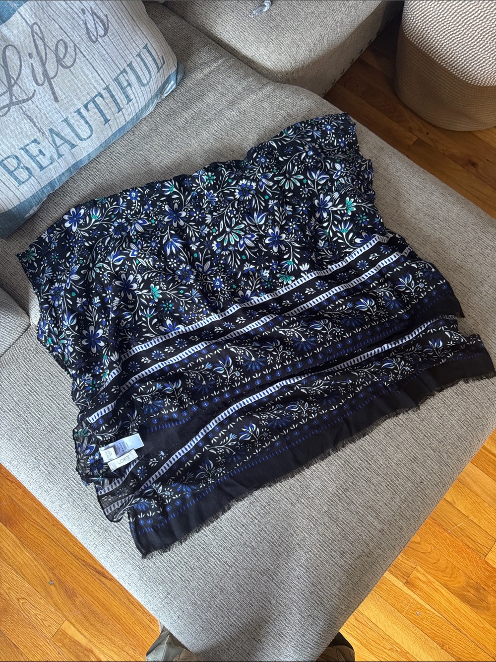 LOFT Printed scarf